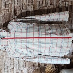 Columbia Thermal Comfort Omni Heat Plaid Hooded Jacket Winter Jacket 2 in1